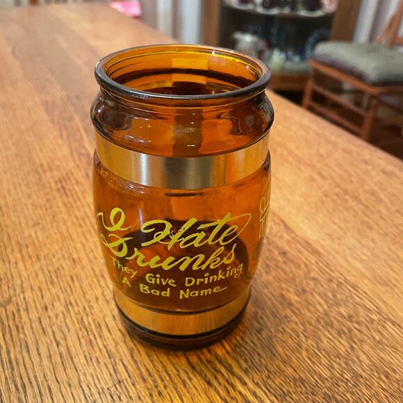 Vintage Siesta Ware I Hate Drunks: They Give Drinking a Bad Name Beer Mug - Picture 3 of 6